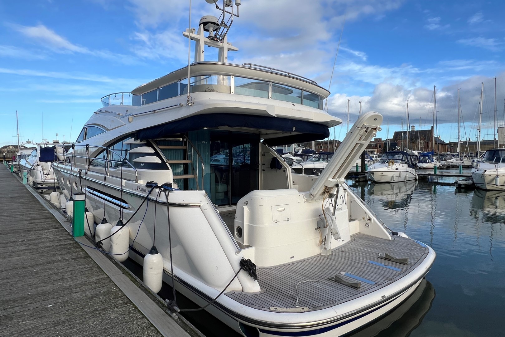 Fairline Squadron 58 vendesi