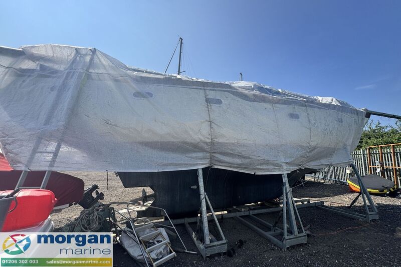 40ft Sailing Sloop yacht Project boat - Back view 40ft Sailing  Sloop Yacht