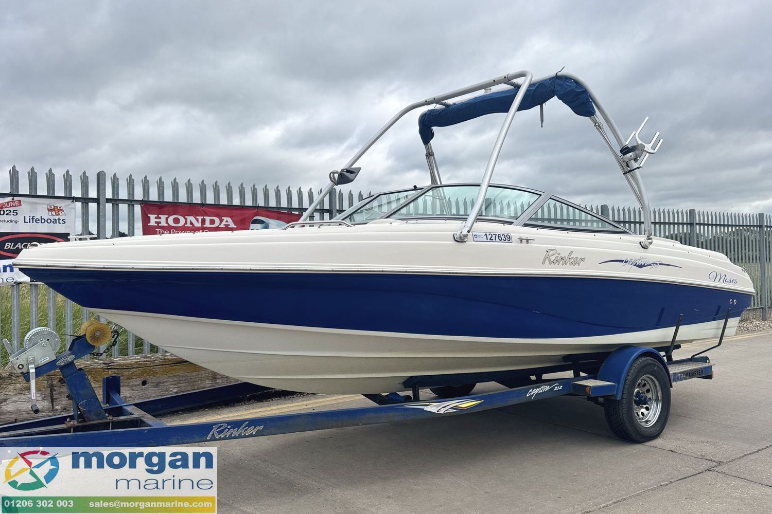 Rinker 212 bow rider vendesi