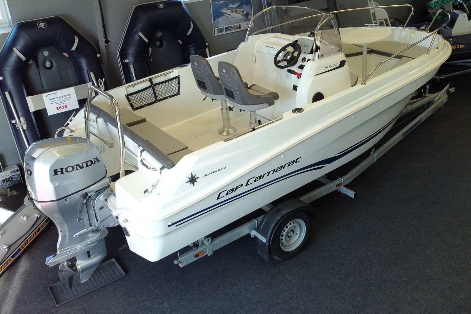 Jeanneau Cap Camarat 5.5 CC vendesi
