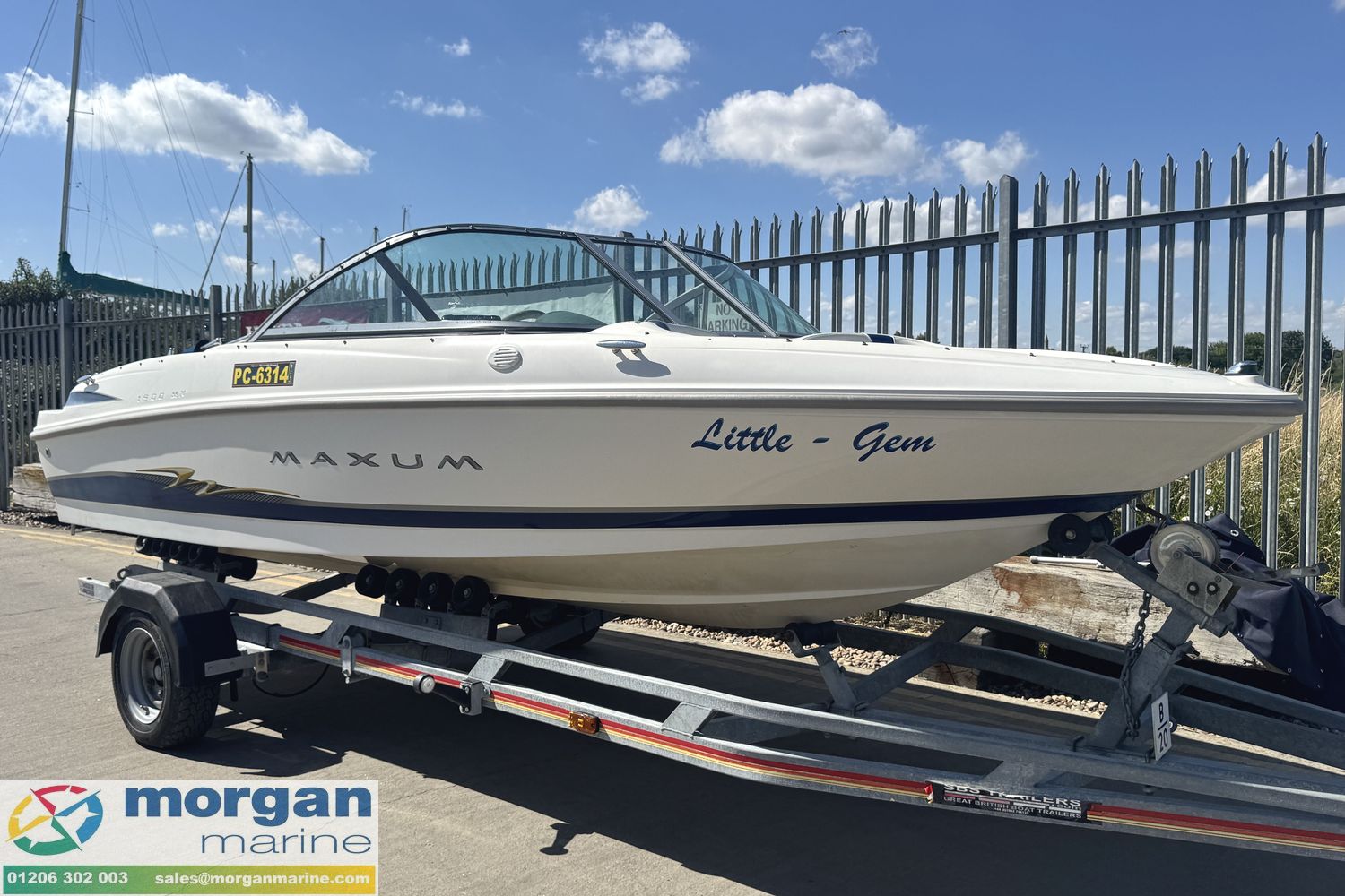 Maxum 1800 MX bow rider vendesi