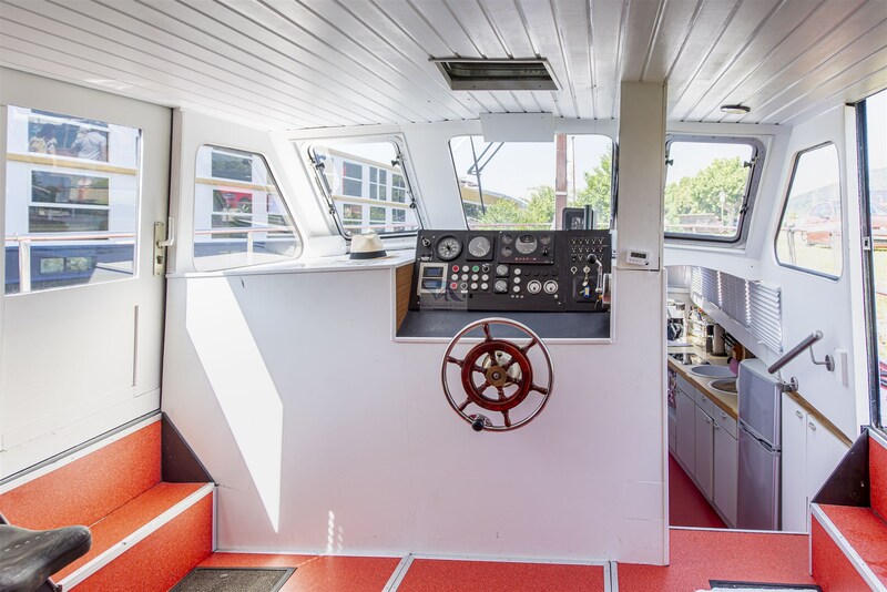 15m Stahlmotoryacht BERDA 2 Werft Haßmersheim 15m Stahlmotoryacht