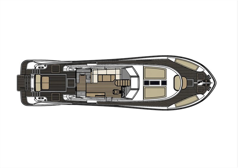 Main deck Monachus Yachts Monachus 70