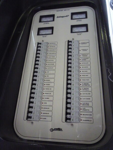 quadro comandi1 Posillipo-Rizzardi TOBAGO 47 Special