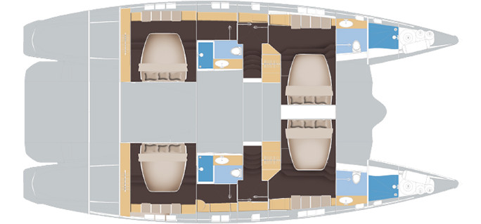  SERENITY Yachts SERENITY 64 Hybrid SOLAR ELECTRIC POWERCAT