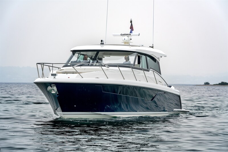 Tiara 48LE bow view Tiara Yachts 48 LE