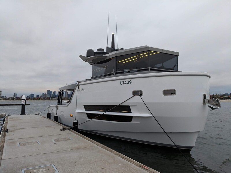 CIAO! profile fwd Arcadia Yachts Sherpa 60