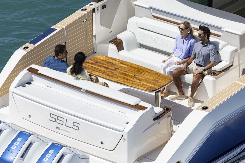 Tiara 56LS cockpit detail Tiara Yachts 56LS