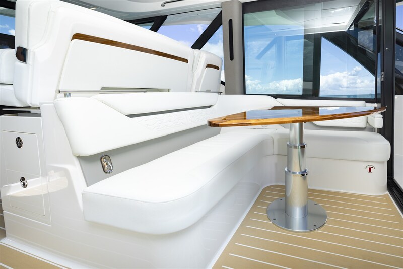 Tiara 56LS dinette detail Tiara Yachts 56LS