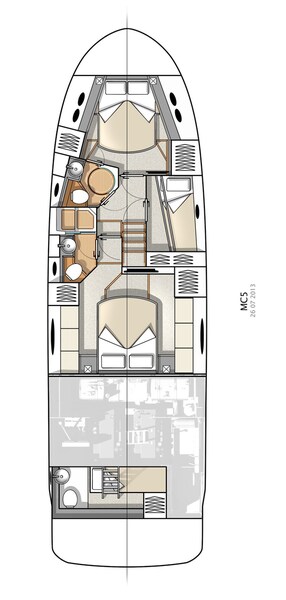 {L}Lowerdeck Beneteau MONTE CARLO 5