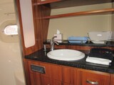 {I} Bathroom detail Tiara Yachts 5800 Sovran