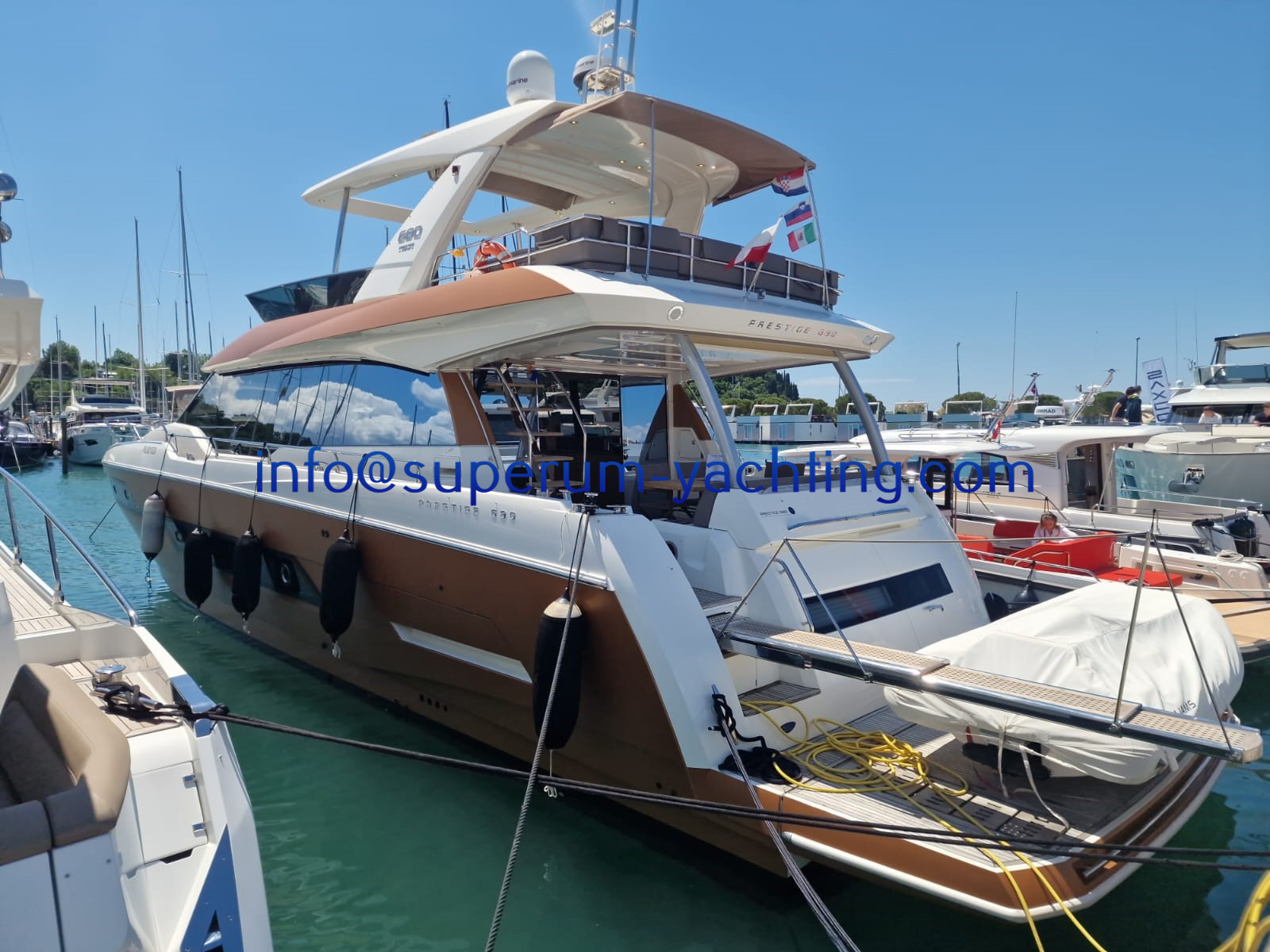 Prestige Yachts 680 vendesi