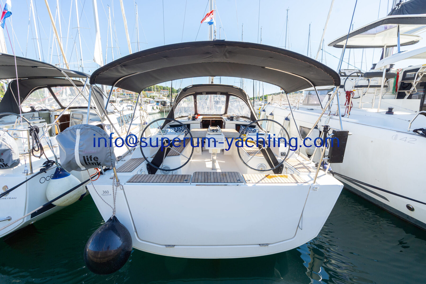 Dufour 360 Grand Large vendesi