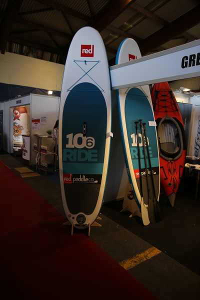 Red paddleco Internautica International Boat Show 2016