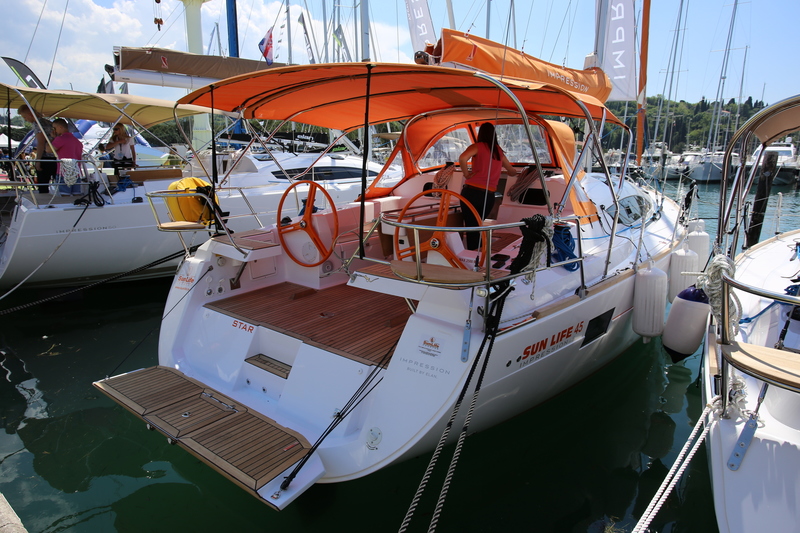 Impression 45 Internautica International Boat Show 2016