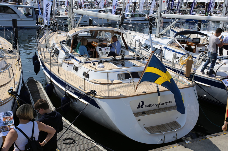 Hallberg-Rassy 43 Hanseboot ancora boat show 2016