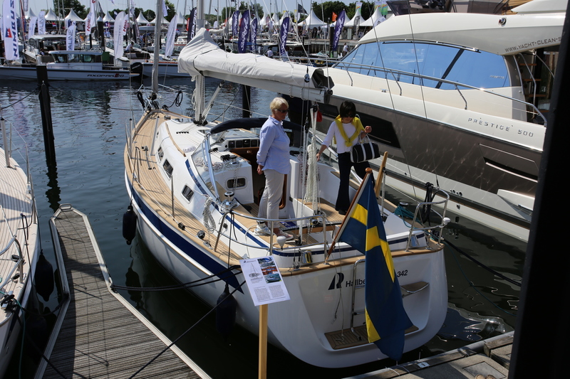 Hallberg-Rassy 342 Hanseboot ancora boat show 2016