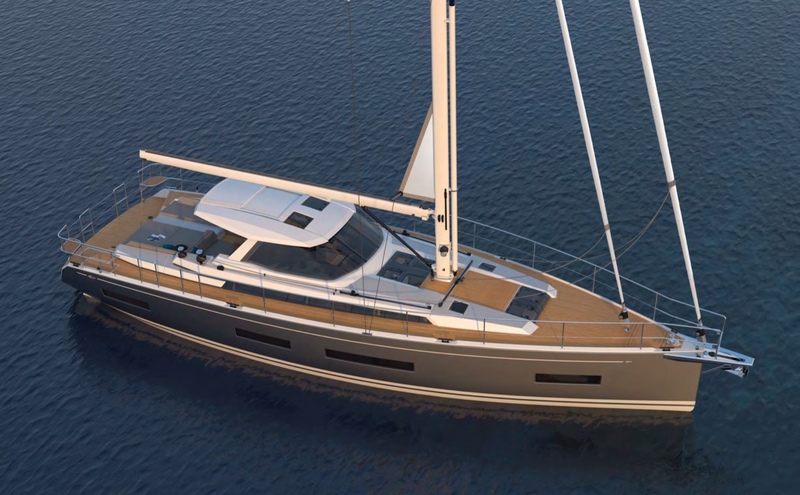 Amel 50 Amel 50, presented at Cannes Yachting Festival