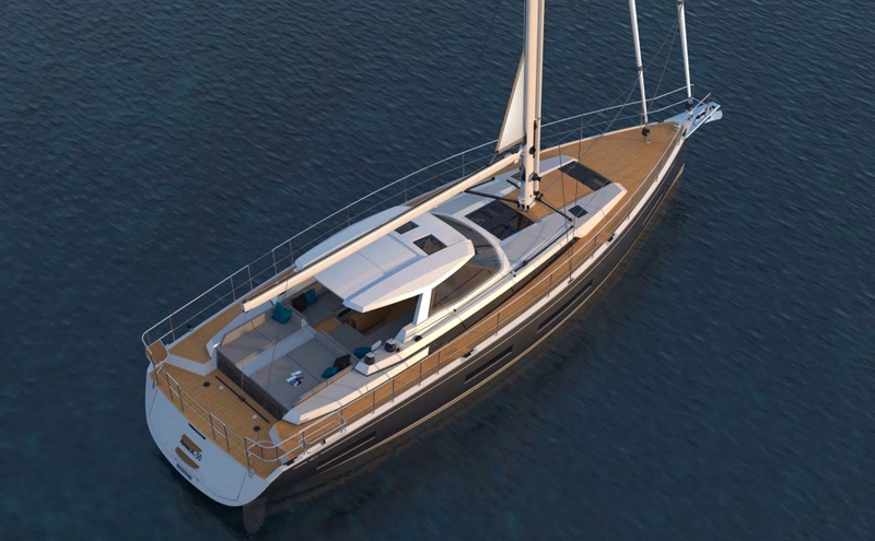 Amel 50 Amel 50, presented at Cannes Yachting Festival