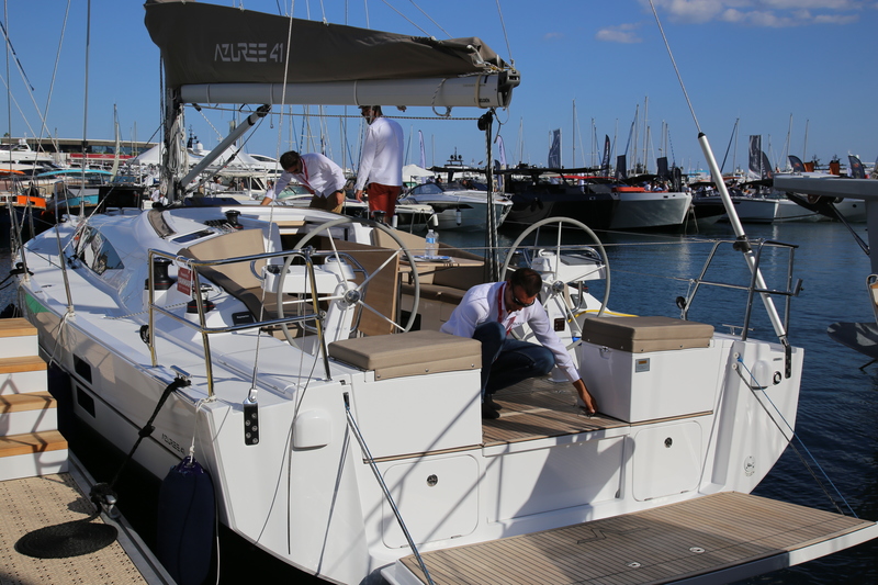 Azuree 41 Sailboats at Cannes Yachting Festival, monohull