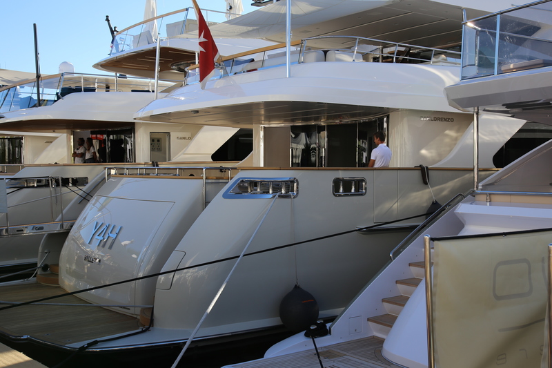 Sanlorenzo SD 126 Motor Yachts at Cannes Yachting Festival