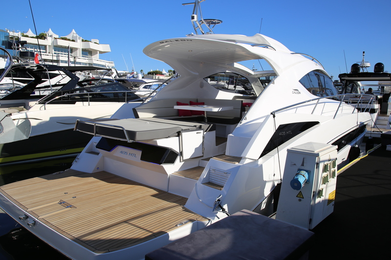 Galeon 405 HTL Motor Yachts at Cannes Yachting Festival