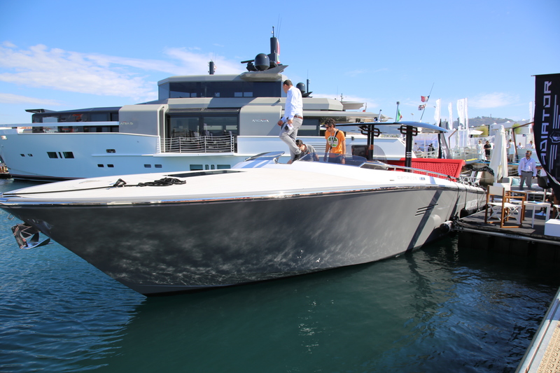 Canados Gladiator 428 Power Boats at Cannes Yachting Festival