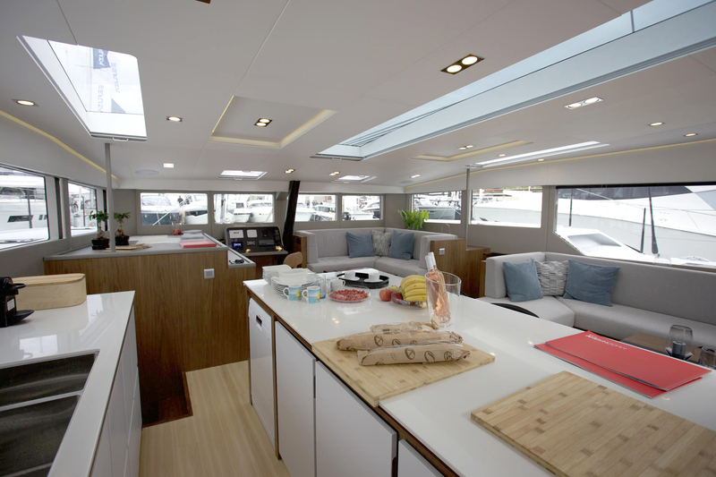 MC50 CAT - Saloon McConaghy MC50 CAT - A brand new performance cruiser catamaran