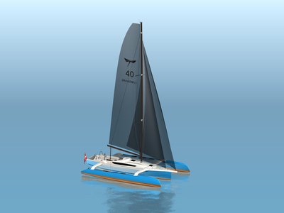 Dragonfly 40, new trimaran from Quorning Boats