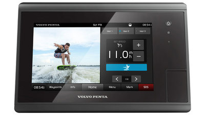 Volvo Penta unveils control and display system for wakesurfing